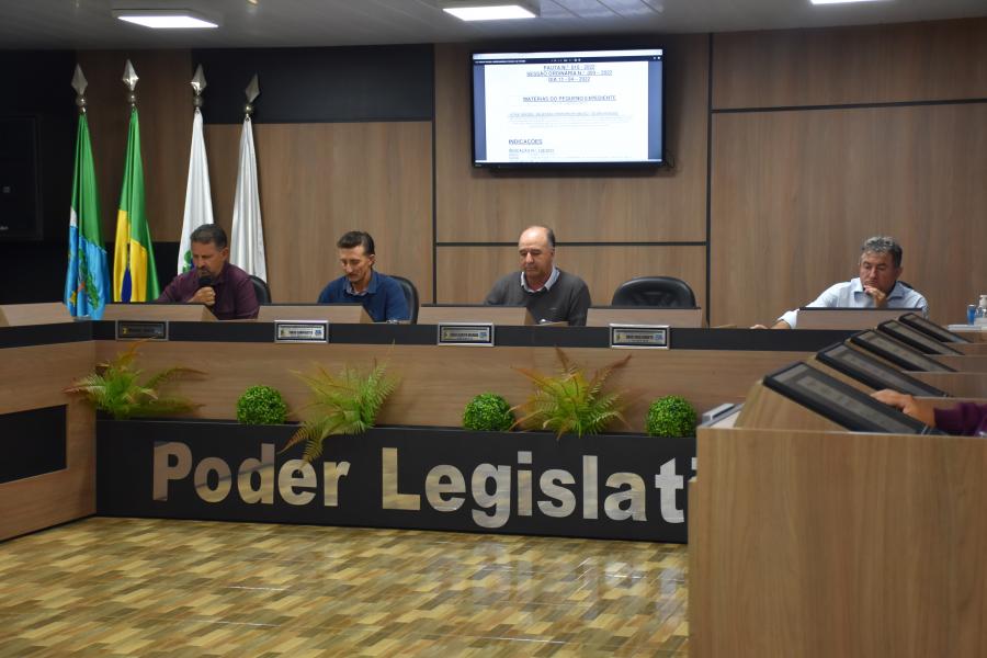Câmara Municipal realiza sessão ordinária 009/2022